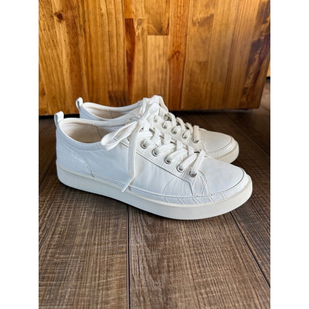 Vionic Winny Leather Sneaker Sz. 8.5W White